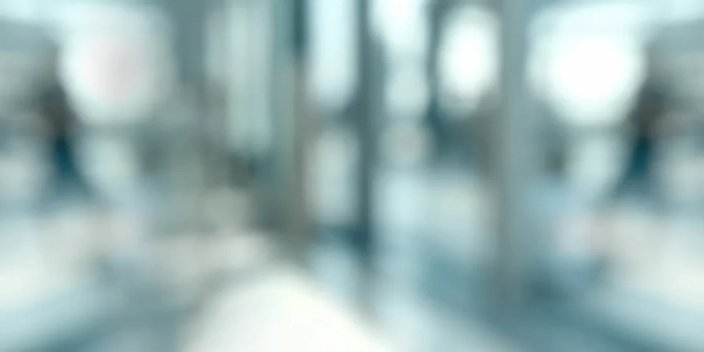 blurred background of chiropractic office in Lutz FL